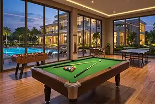 Indoor Games Area at Godrej Plots Coimbatore