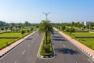 Wide Internal Roads at Godrej Plots Coimbatore